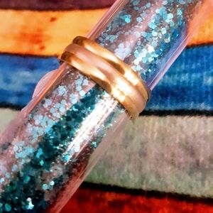 Silver and Gold Ring